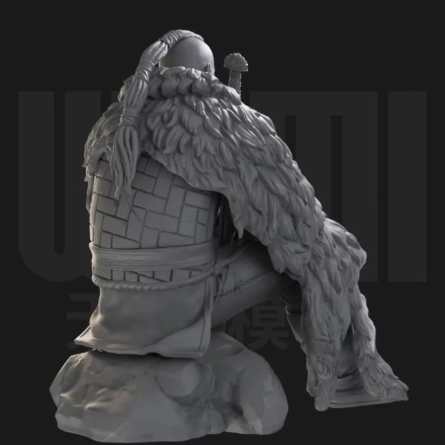 1/24 Scale Resin Figure Model Kit Ancient Viking Warrior Bjorn Ironside