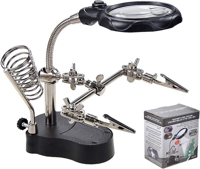 Magnifier Soldering Station