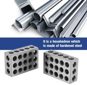 23 Holes 1-2-3 Blocks Machinist Metalworking Woodworking