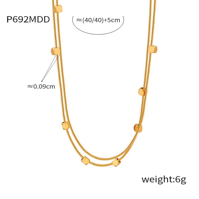 Women's Versatile Double-layer Clavicle Chain