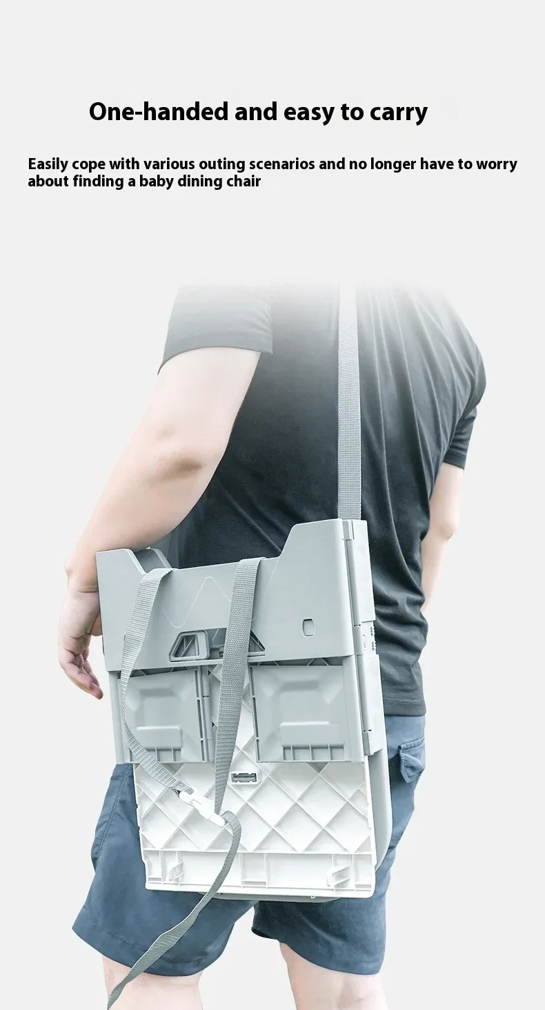 Multifunctional Portable Children's Dining Chair Outdoor Foldable Food Grade