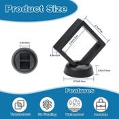 3D Floating Display Case Coin Ornament Frame Jewellery Storage Box