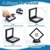 3D Floating Display Case Coin Ornament Frame Jewellery Storage Box