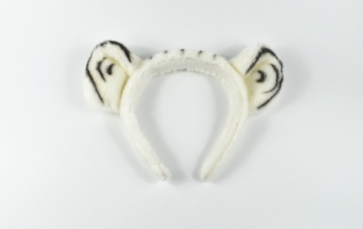 Plush Toy Zoo Children Props Tiger Paw Gloves Hand Warmer Pillow