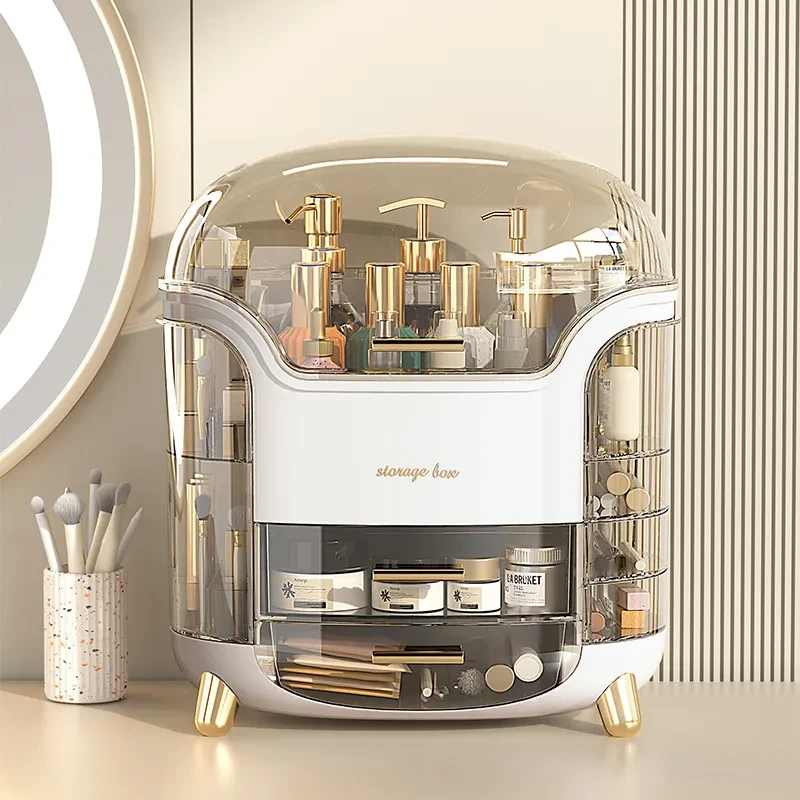 Desktop Storage Skincare Lipstick Makeup Case