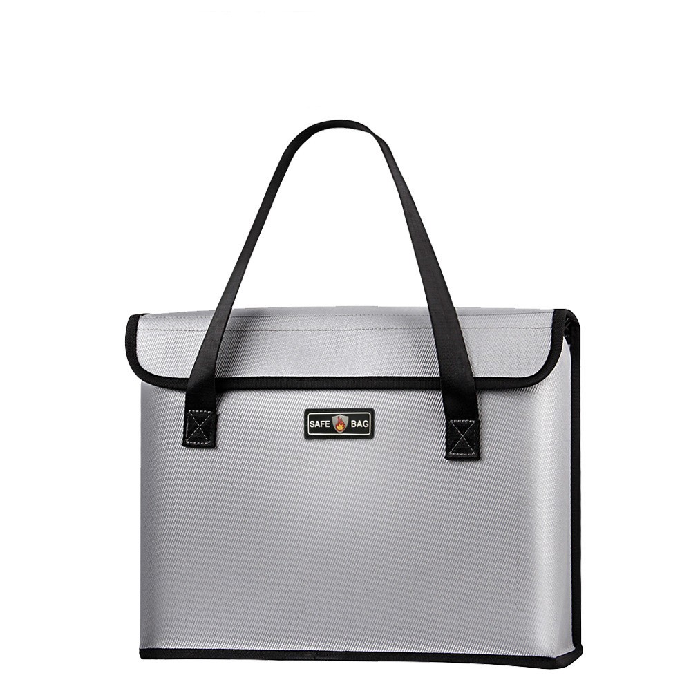 Liquid Silicone Portable Three-dimensional Double-sided Waterproof Explosion-proof Fireproof Handbag