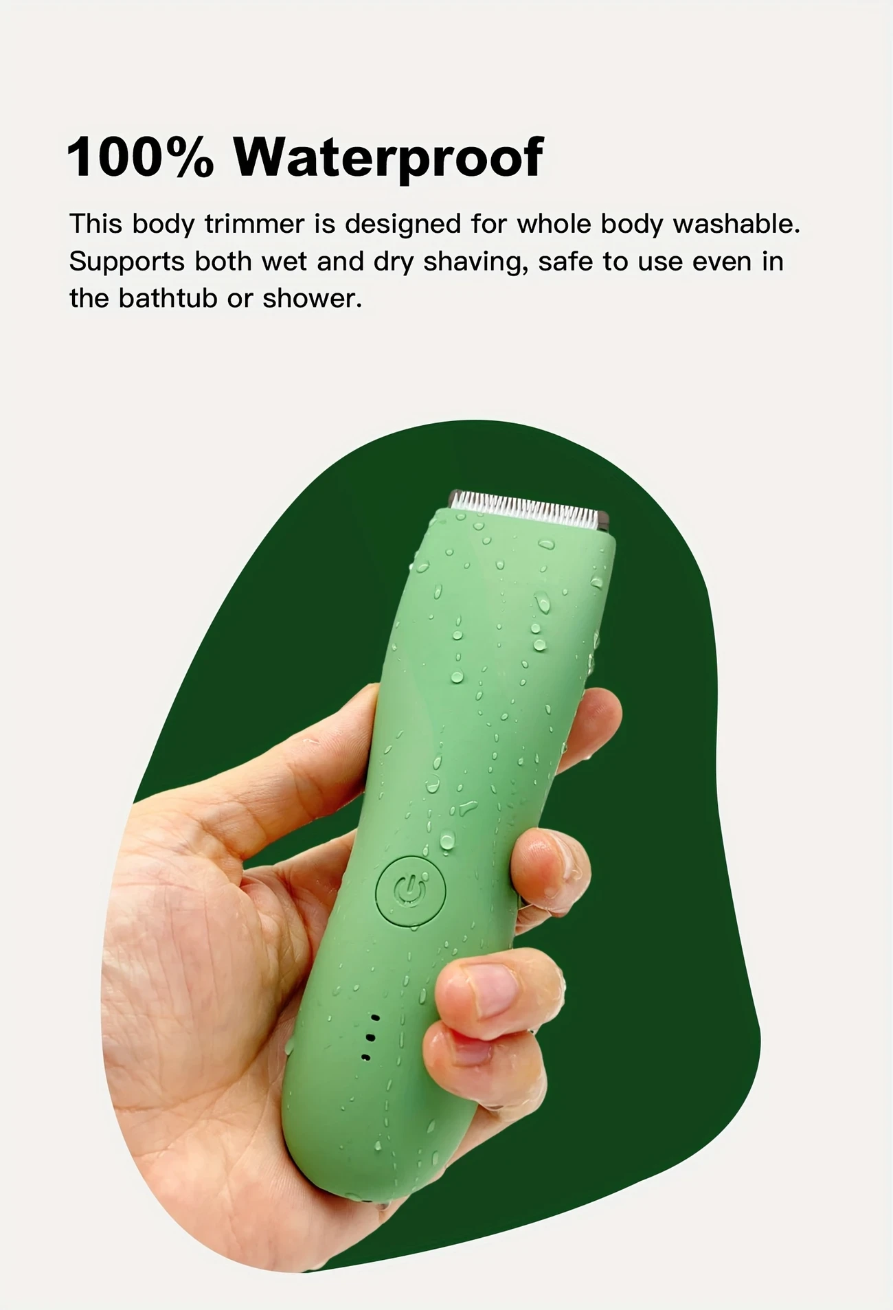 DAYSYAFULL Professional Body Groomer with IPX6 Replacement Blades