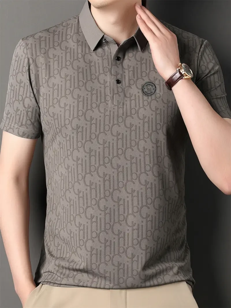 Men's CH Graphic Print Golf Shirt