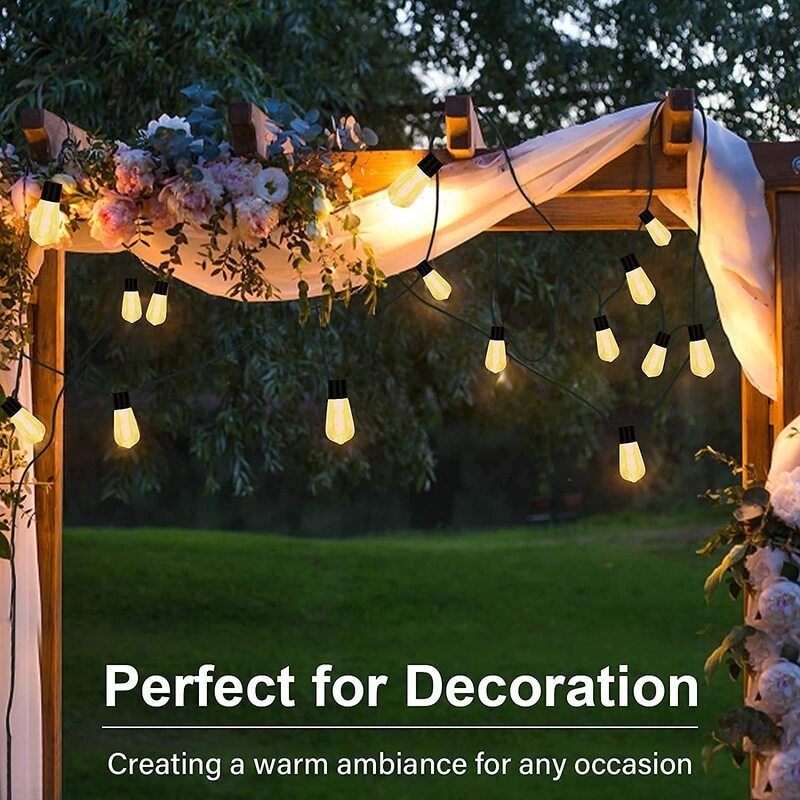 Solar Festoon Light Outdoor String Lights