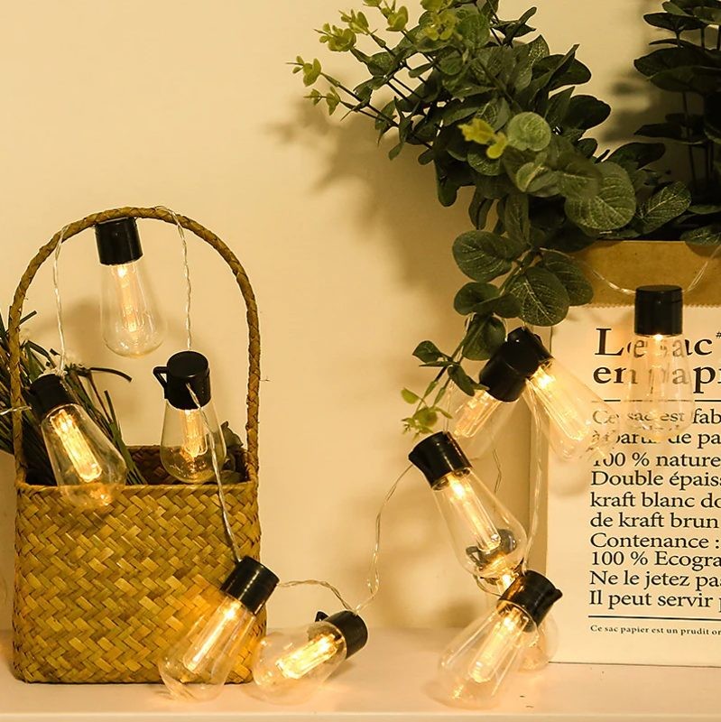 Solar Festoon Light Outdoor String Lights