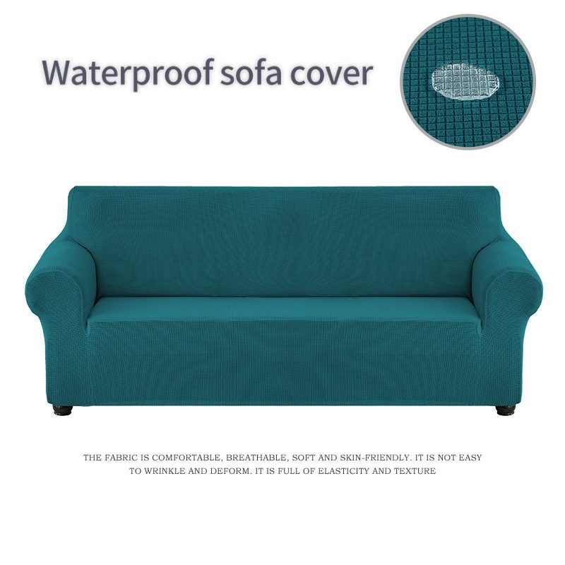 Sofa Cover Sofa Covers 3 Seat 180-240cm Blue