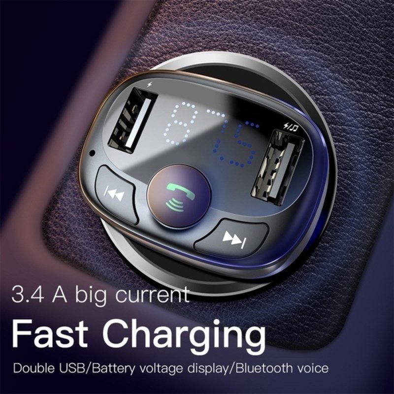 Bluetooth FM Transmitter Wireless MP3 Player Car Charger