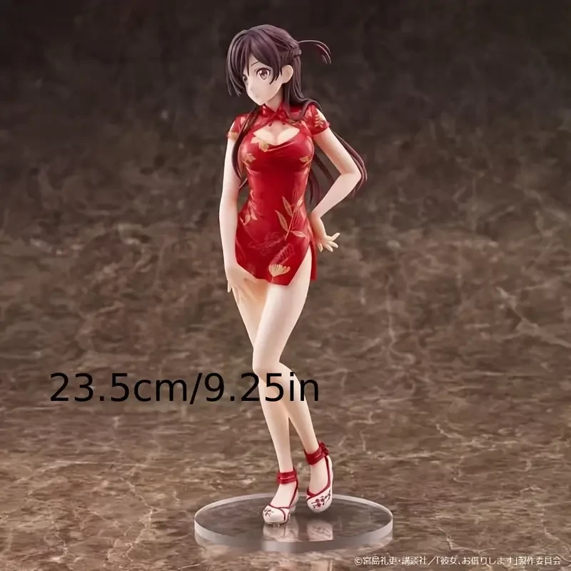Red Anime Collectible Figurine - Traditional Chinese Style