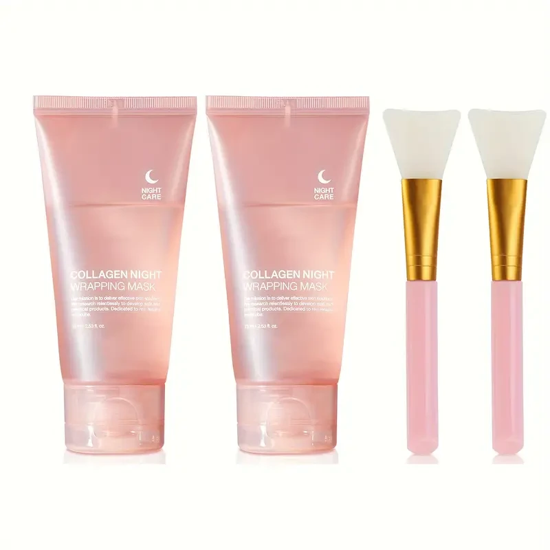 Buy 1 Get 1 Free: Collagen Night Graping Mask with Niacinamide & Hyaluronic Acid