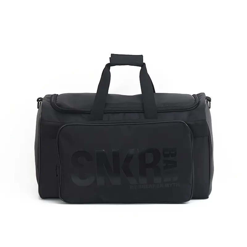 Ultimate Travel Companion - Spacious Sports Gym Bag with Ample Large Capacity, Durable Luggage Handbag and Dedicated Shoe Compartment for Organized Travel and Daily Use