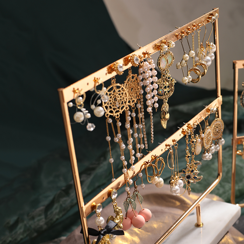 Earring storage rack