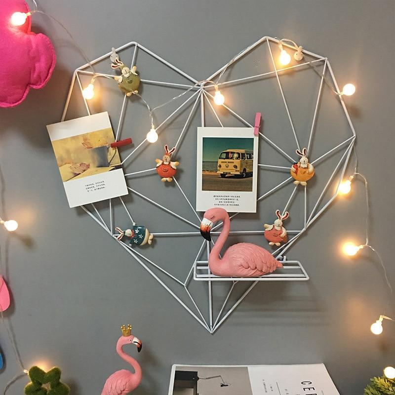 Heart-shaped rack