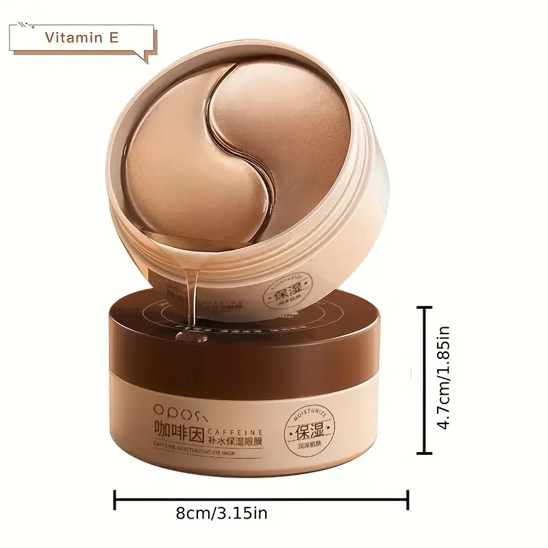 Oposi Caffeine Peptide Firming Eye Masks 80g/60pcs