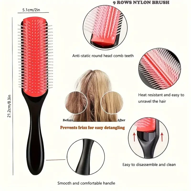 GX Beauty 11pcs Unisex Professional Hair Styling Set