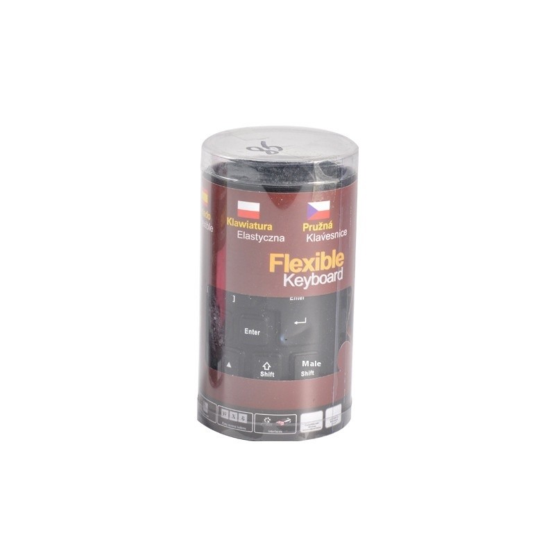 85 Key Wired Silicone Mute Soft Keyboard Multi-country USB Wired Folding Waterproof Mini