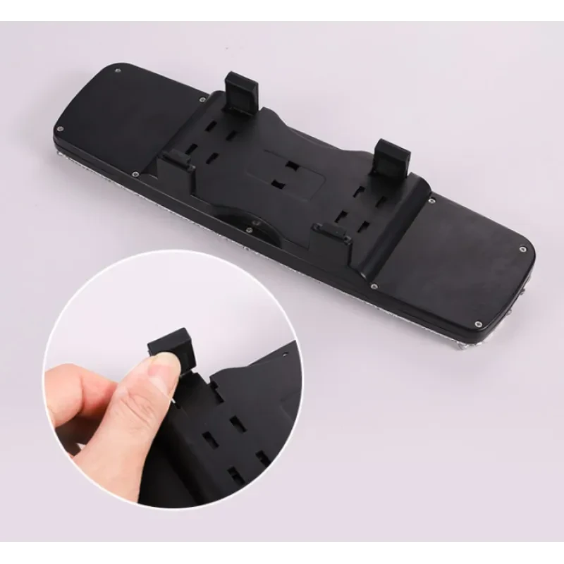 Car Interior Rearview Mirror Decor Charm Crystal Bling Diamond Ornament Rear View Mirror Cover Women Auto Accessories