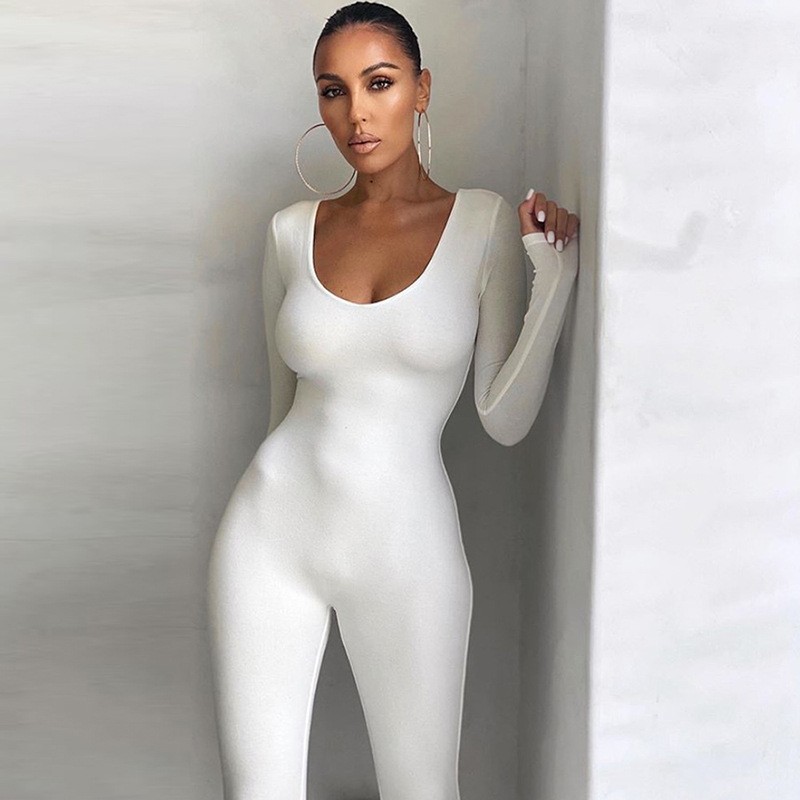 EliteFit Contour Long-Sleeve Jumpsuit