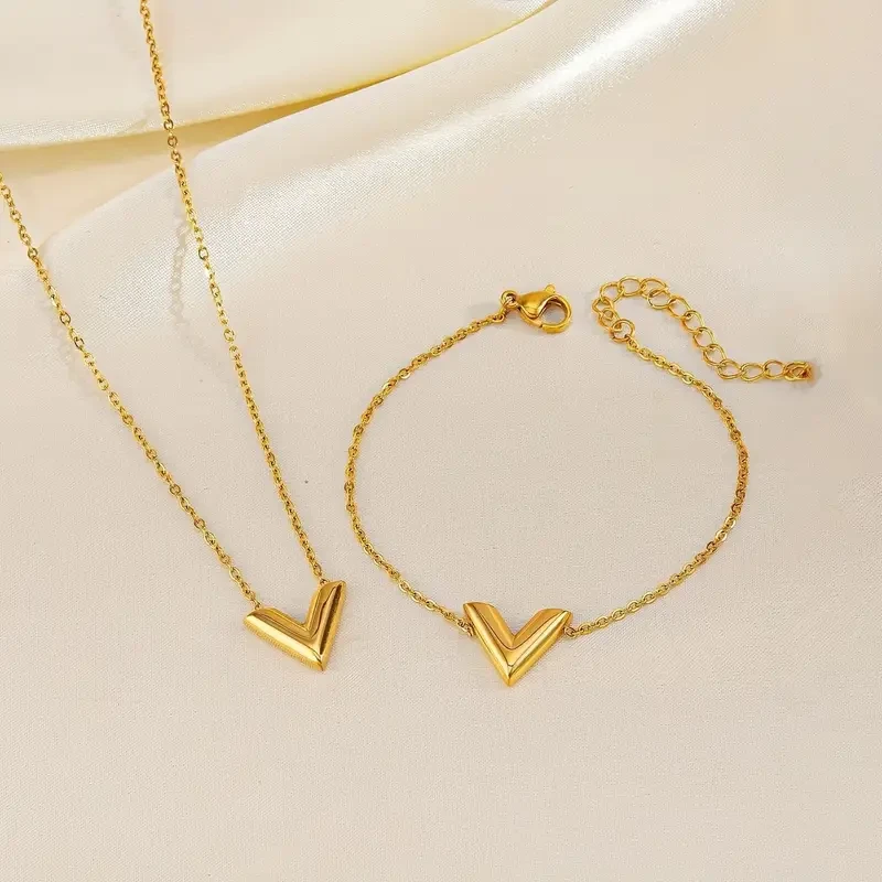 SENLANSP Women'S Jewelry Set, 4pcs