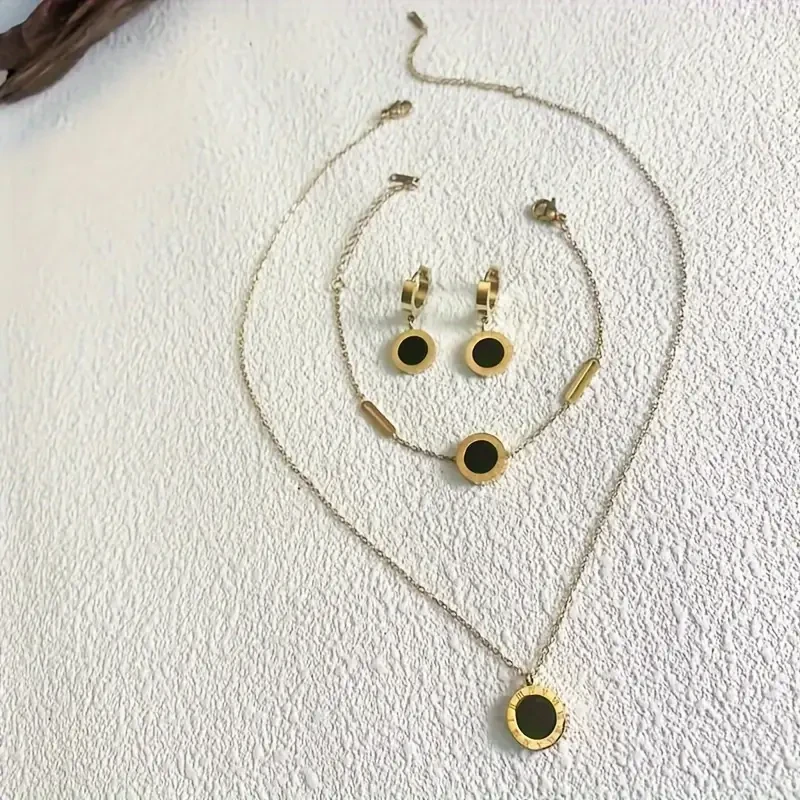 1 Set SENLANSP Women'S Minimalist Jewelry Set