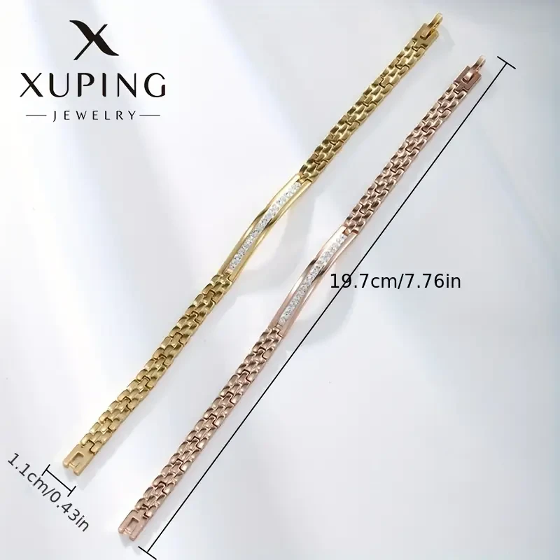 Super Flash Strap Chain Bracelet Iced Out Zirconia Elegant Hand Chain Temperament Niche Design Bracelet