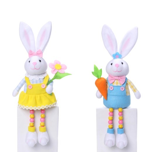 Easter Bunny Spring Pastoral Doll Ornaments