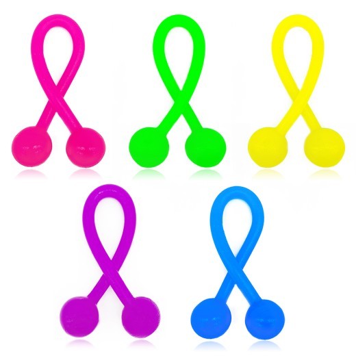 Soft Rubber Bead Fingertip Decompression Toy