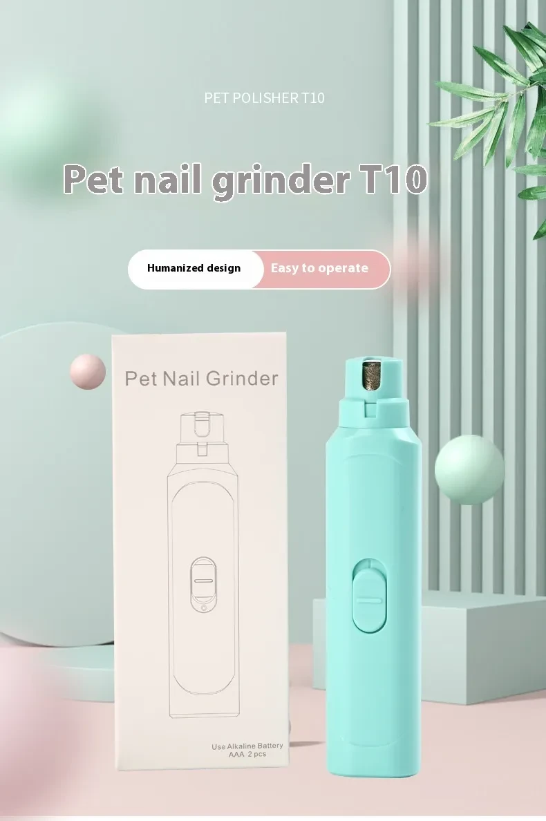 Pet Nail Grinder - Dog & Cat Battery Model Nail Trimmer