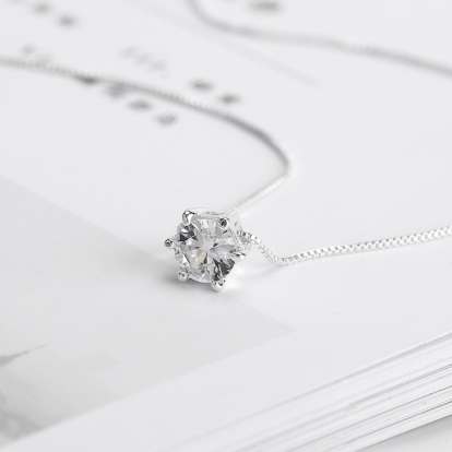 Zircon necklace