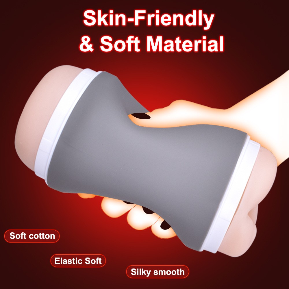 Finger Soft Cup Double-headed Toy For Men