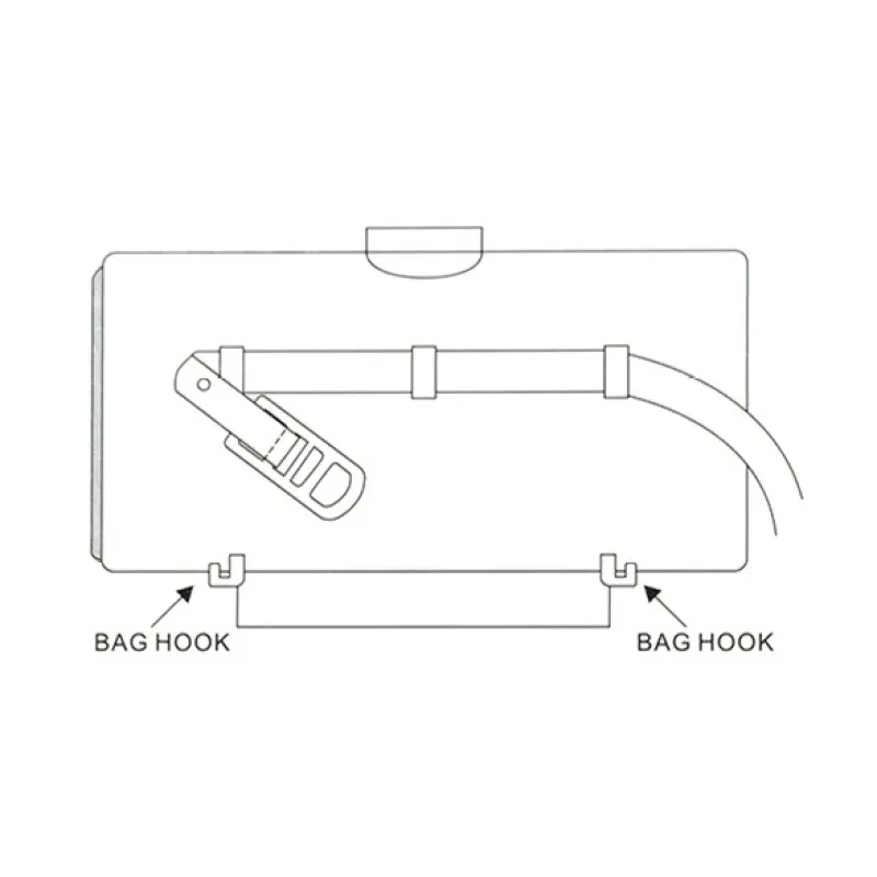 Car Back Seat Folding Table