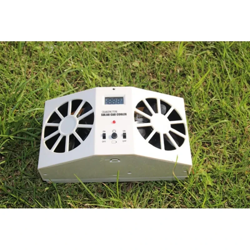 2W Car Solar Exhaust Fan Solar Car Exhaust Fan Car With Solar Cooling Artifact