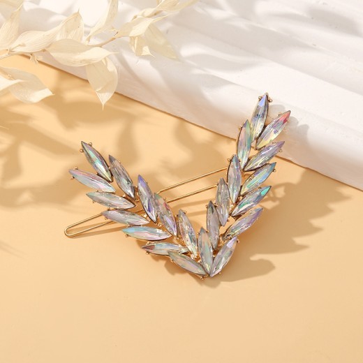 Korea Wheat Spike Frog Clip Back Of The Head A Word Hair Card