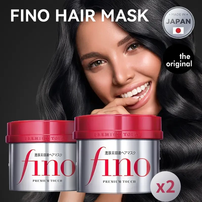 FINO Premium Touch Hair Mask - Plant-Based Squalane for Deep Conditioning & Hydration