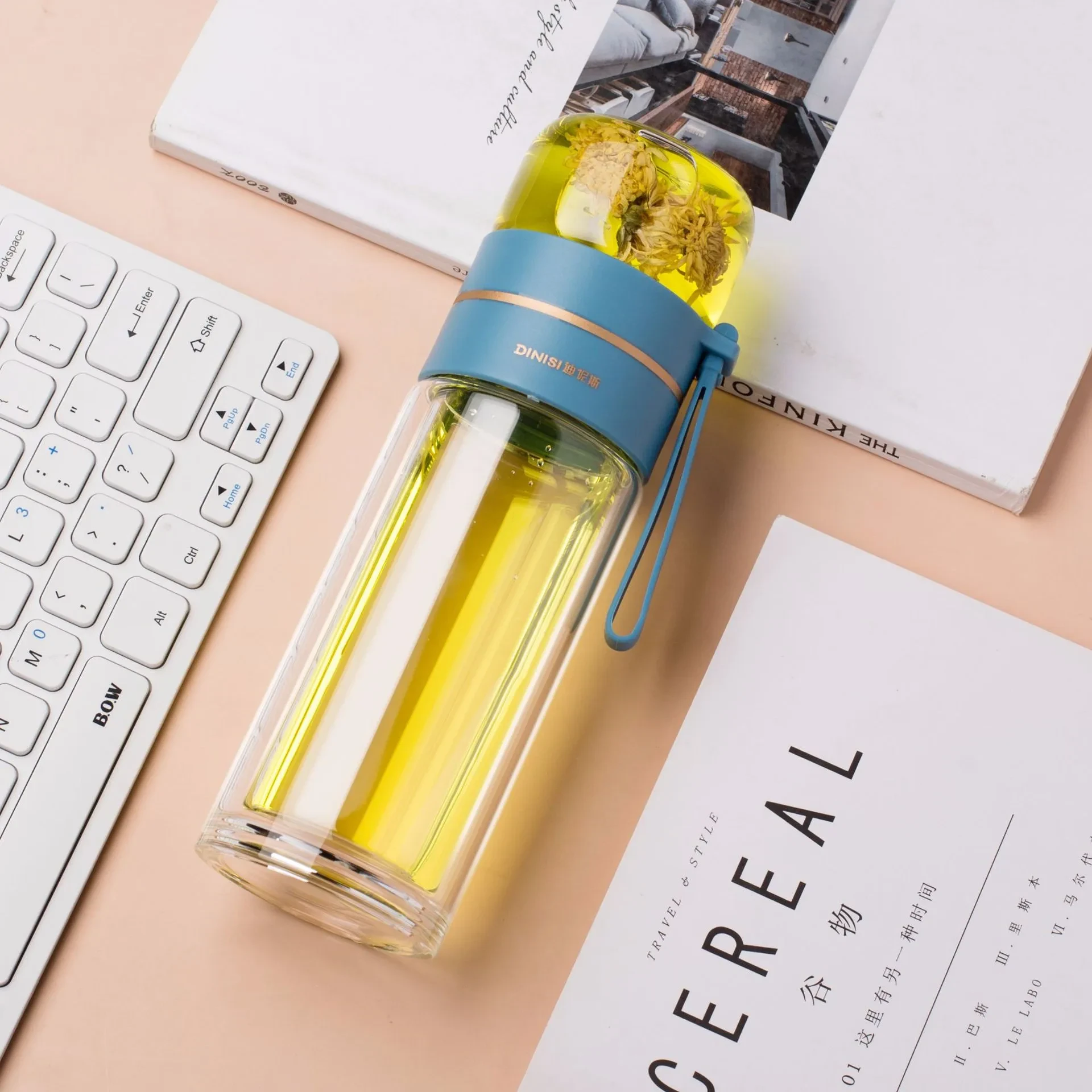 Cute Tea Infuser Bottle