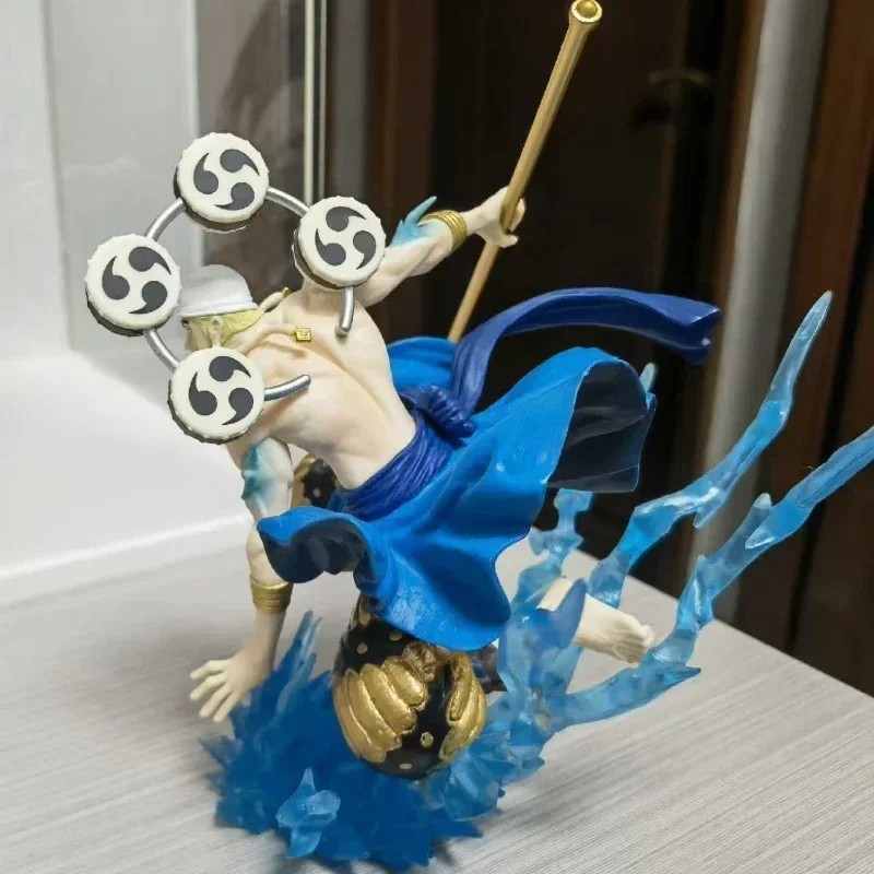 18cm Anime Enel One Piece Figure - Thor Enel God Sky Piea Action Figure