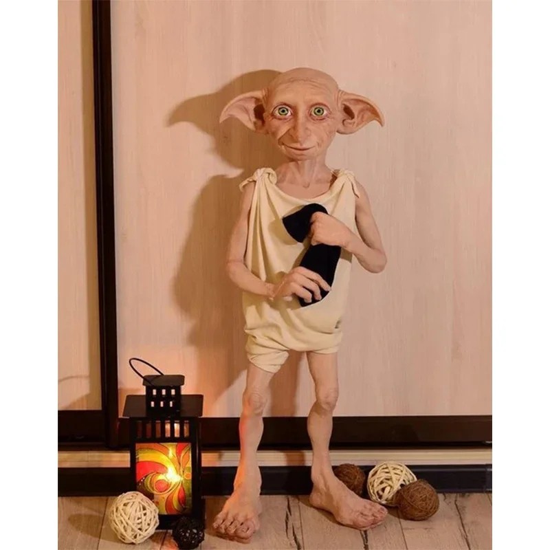 16cm Dobby Elf Action Anime Figure - ABS Model with Latex Mask