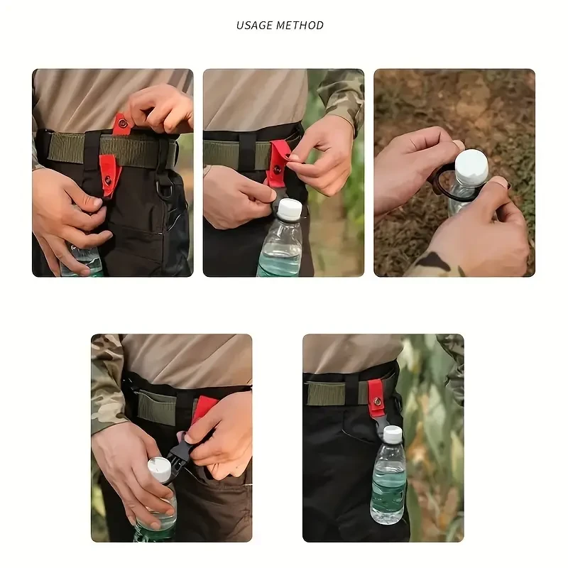 Ultra-Lightweight Nylon Portable Bottle Clip