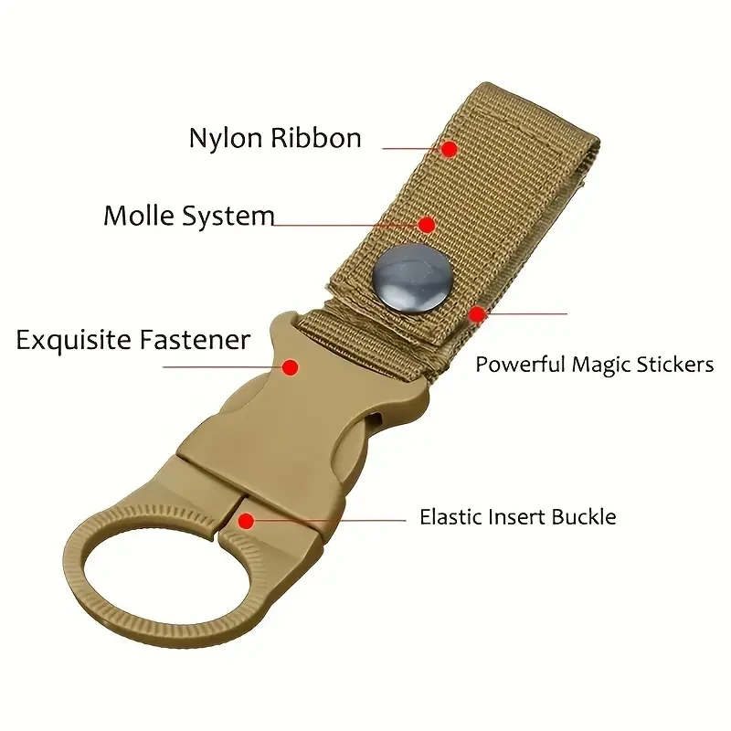 Ultra-Lightweight Nylon Portable Bottle Clip