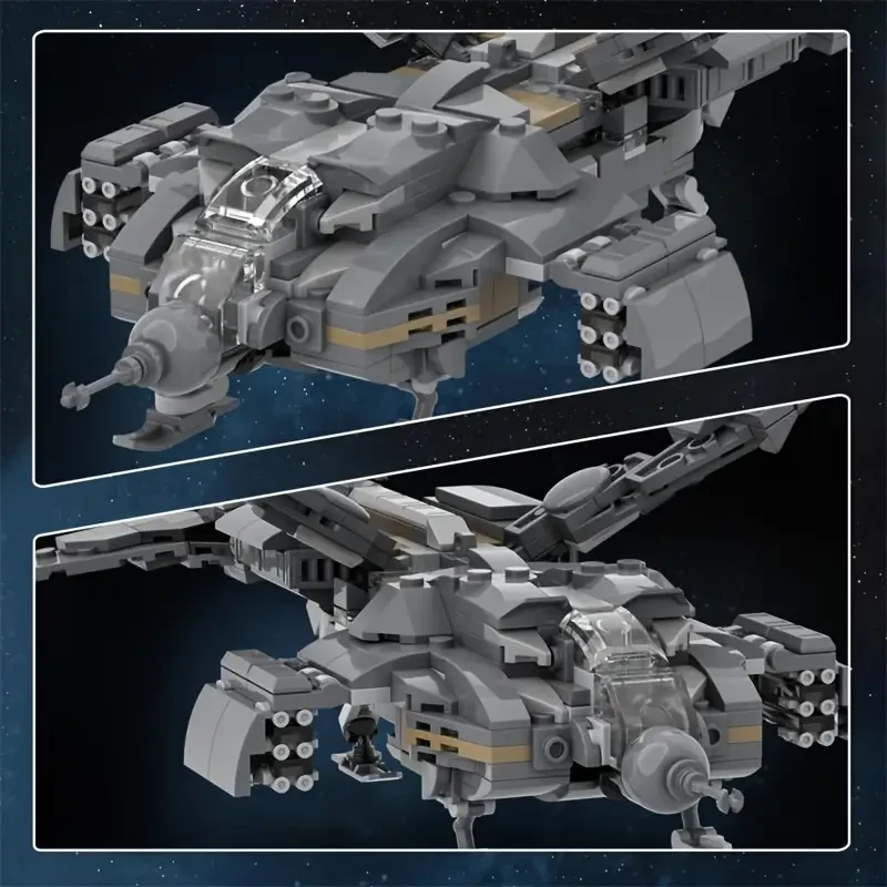 UD-4L Dropship Landing Type - Detailed Extraterrestrial Spaceship Model