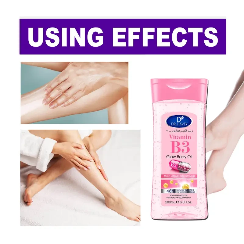 DR.DAVEY Vitamin B3 Glow Body Oil