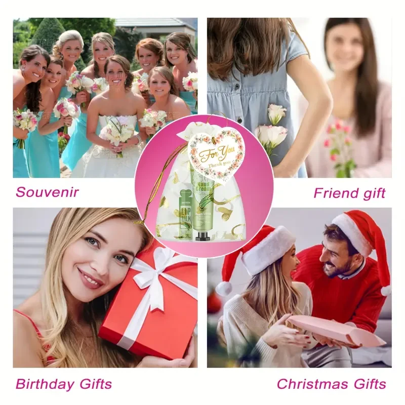 Miss FactorX 30pcs Gift Set: Hand Cream & Lip Balm Duos in 12 Scents