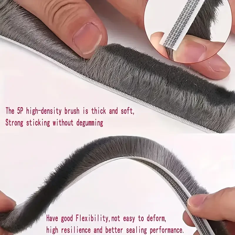 5m Self-Adhesive Door and Window Sealing Strip