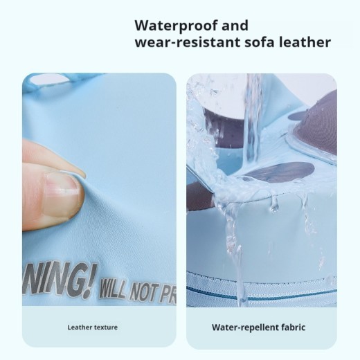 Inflatable-free Knitted Elastic Baby Swimming Ring