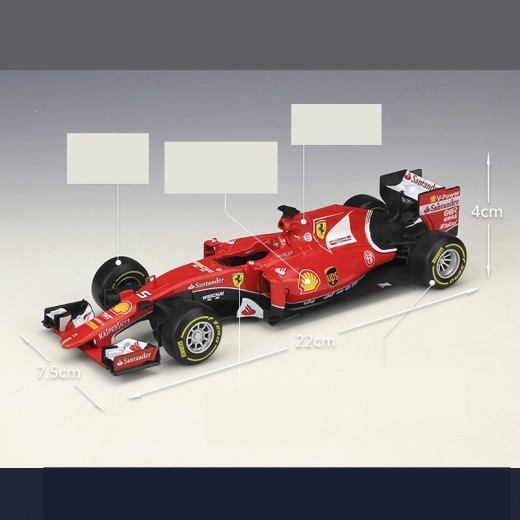 1 24F12015 Ferrari Sf15-T Formula One Racing Alloy Simulation Car Model