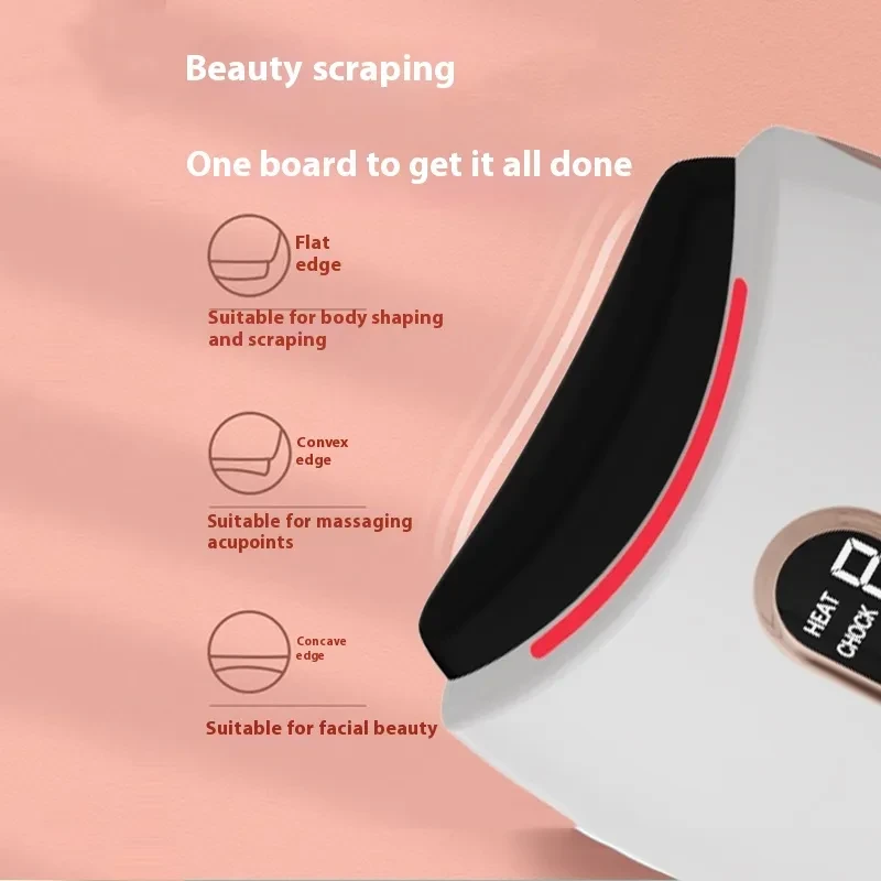 Universal Stone Scraping Plate - Smart Facial Beauty Apparatus for Entire Body, Body and Face Scraping Tool for Massage and Skin Care